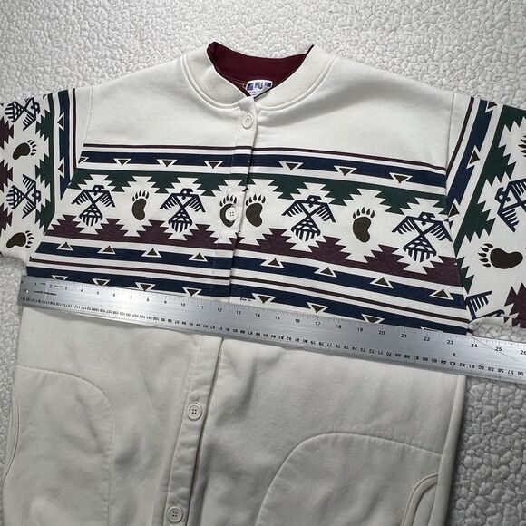 VTG 90s AU Sportswear Zion National Park Sweatshirt XL USA Southwest Pattern - Picture 11 of 12